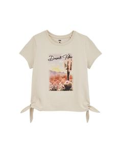 Рубашка WE Fashion, бежевый