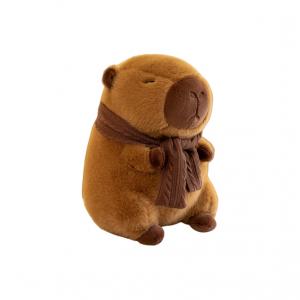 Большая плюшевая игрушка капибара 25см/35см/45см высота Click