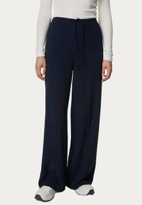 Брюки ELASTICATED WAIST WIDE LEG Marks & Spencer, темно-синий