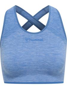Спортивный бюстгальтер-бралетт Hummel, цвет Royal blue/Pastel blue