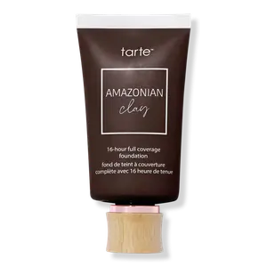 Тональный крем с амазонской глиной, обеспечивающий 16-часовое покрытие. Tarte, 63N Espresso Neutral (very deep skin with a balance of warm & cool undertones)