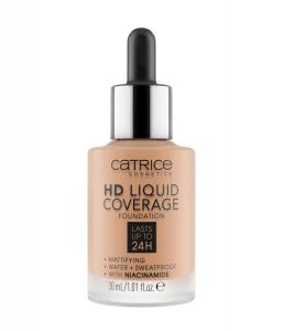 Жидкая основа CATRICE HD Liquid Coverage, Nr. 040 - Warm Beige, 30 ml