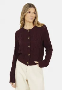 Кардиган с застежкой на пуговицы. Brave Soul, Dark Red