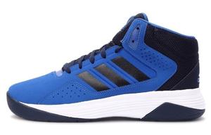 Баскетбольные кроссовки Cloudfoam Ilation унисекс среднего размера, синие Adidas