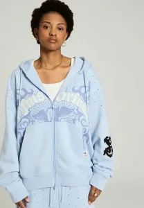 Толстовка на молнии Grimey, Light Blue