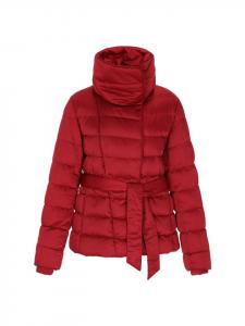 Женское пальто красного цвета faina