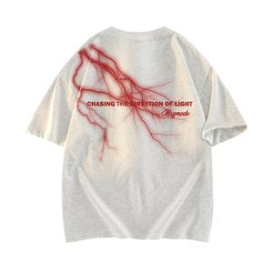 Футболка унисекс Magmode, белый вересковый серый