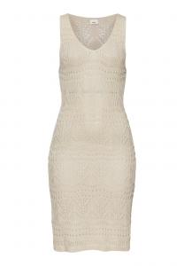 Вязаное платье s.Oliver, песочный