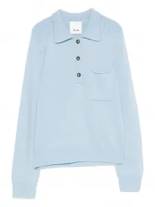 Водолазка с накладными карманами ALLUDE, синий