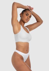 Спортивный бюстгальтер с легкой поддержкой Smilodox, белый