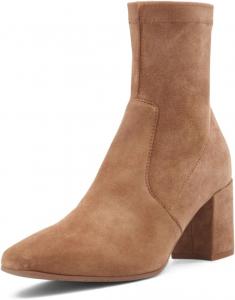 Женские модные ботинки Aquatalia Demetra, Champagne Suede