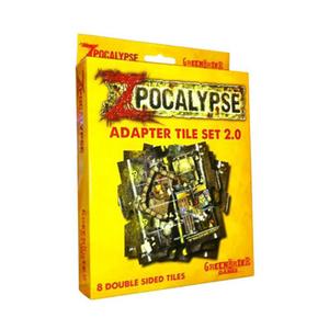 Настольная игра Greenbrier Games Zpocalypse: Adapter Tile Set 2.0