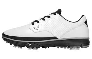 Callaway Амортизирующие противоскользящие дышащие низкие мужские гольф-туфли белого цвета, цвет White