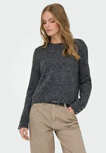 Джемпер JDY PULLOVER JDYHONEY, Dark Grey Melange/Mottled Dark Grey