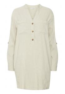 Повседневное платье PZLUCA PULZ, бежевый