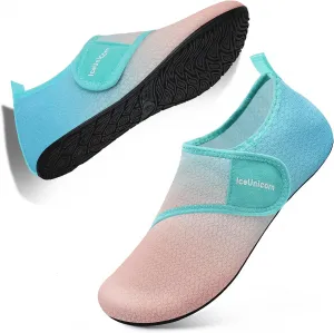 Водные обувь IceUnicorn для мужчин и женщин, пляжные, для плавания, акваноски, для бассейна, быстросохнущие, для йоги, желтый