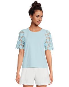 Топ Lilly Pulitzer Sebene Knit Top, цвет Fresh Water Blue