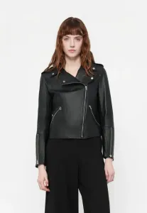 Кожаная куртка луджана Hugo, Black