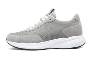 Абразивостойкие мужские низкие повседневные кроссовки He Jinchang серые