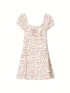 Платье Bershka, белый