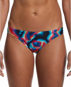 Женские плавки бикини Cheeky с разноцветным принтом Nike, мультиколор