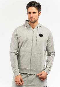 Толстовка на молнии WITH LOGO ICE ICEBERG, светло-серый