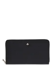 Кошелек с круговой молнией Borbonese, черный