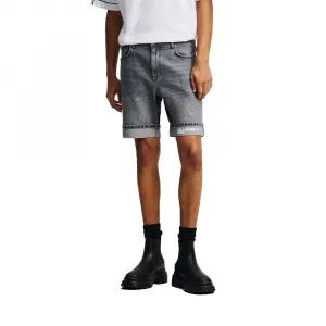 Джинсы Karl Lagerfeld A2M10082, узкие джинсовые шорты Karl lagerfeld jeans, серый