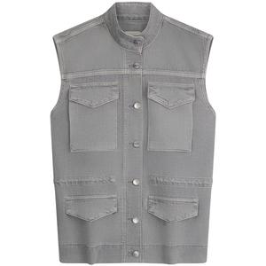 Джинсовая куртка Women's Calvin Klein, sda-denim серый