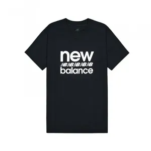 New Balance Футболка SS25 мужская black