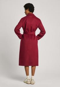 Классическое пальто BRENDA Pepe Jeans, темно-красный