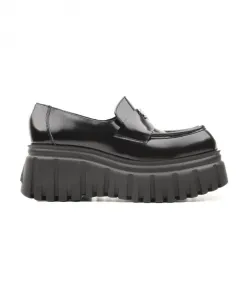 Черные мокасины на плоской подошве Aniye By, черный