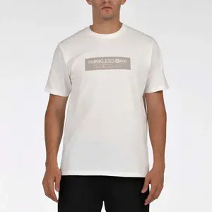 Мужская футболка Espoke, средней/длинной 8000, белый