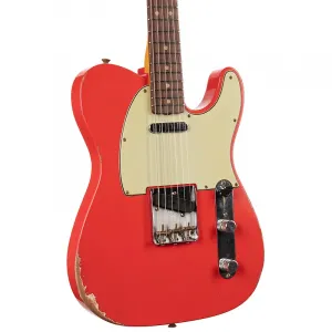 Fender Custom Shop 1963 Telecaster Relic Стареющая Fiesta Red (218)