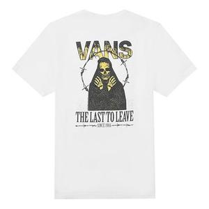 Футболка Vans Back Printing Short Sleeve Couple Style White VN0A4P5AWHT, белый