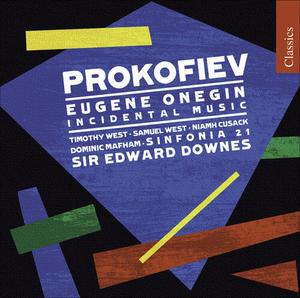 CD диск Prokofiev / West, Timothy / West, Samuel / Cusack: Eugene Onegin Op 71
