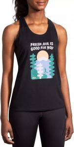 Женская майка Brooks PNW Distance 3.0, черный