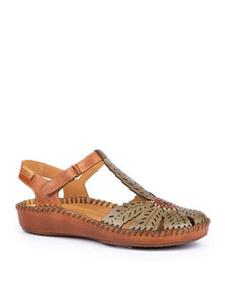 Pikolinos Туфли на шнуровке зеленого цвета