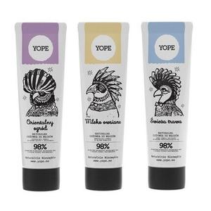 Yope Натуральный кондиционер Овсяное молочко Свежая трава Восточный сад 170 мл