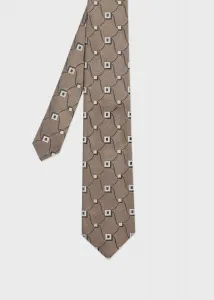Галстук с квадратным узором