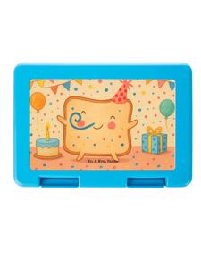 Mr. & Mrs. Panda Коробка для хранения с дизайном для вечеринки в стиле тостов, без надписей, белого цвета