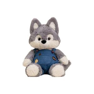 MIANHUIYI Плюшевая кукла Forest Run Collection Little Fox Big Grey Wolf высотой 50 см