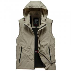 JEEP SPIRIT Жилет унисекс, Khaki (Thickened)