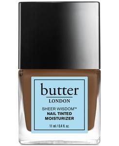 Увлажняющий тонирующий крем для ногтей Sheer Wisdom Butter LONDON, цвет deep