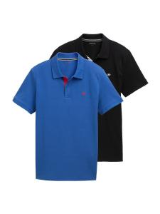 Футболка TOM TAILOR, Royal blue/Black