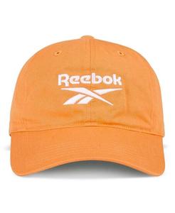 Саржевая кепка с логотипом Reebok, коричневый