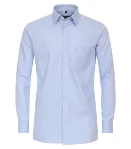 Деловая рубашка CASAMODA "Деловая рубашка CASAMODA в клетку", голубой