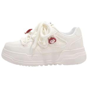 Alxnan Женские скейтерские кроссовки лоу-топ экрю, цвет Ecru