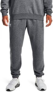 Мужские флисовые спортивные брюки Essential от Under Armour, черные, Pitch Gray Medium Heather/White