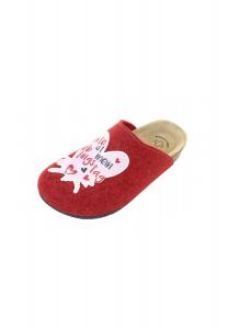Войлочные тапочки Schuhmode Weeger, красный